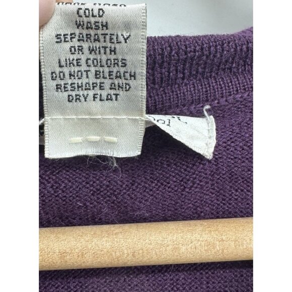 Vintage Susan Bristol Womens XLarge Sweater Cowl Neck Merino Wool Warm Layers - Picture 4 of 7